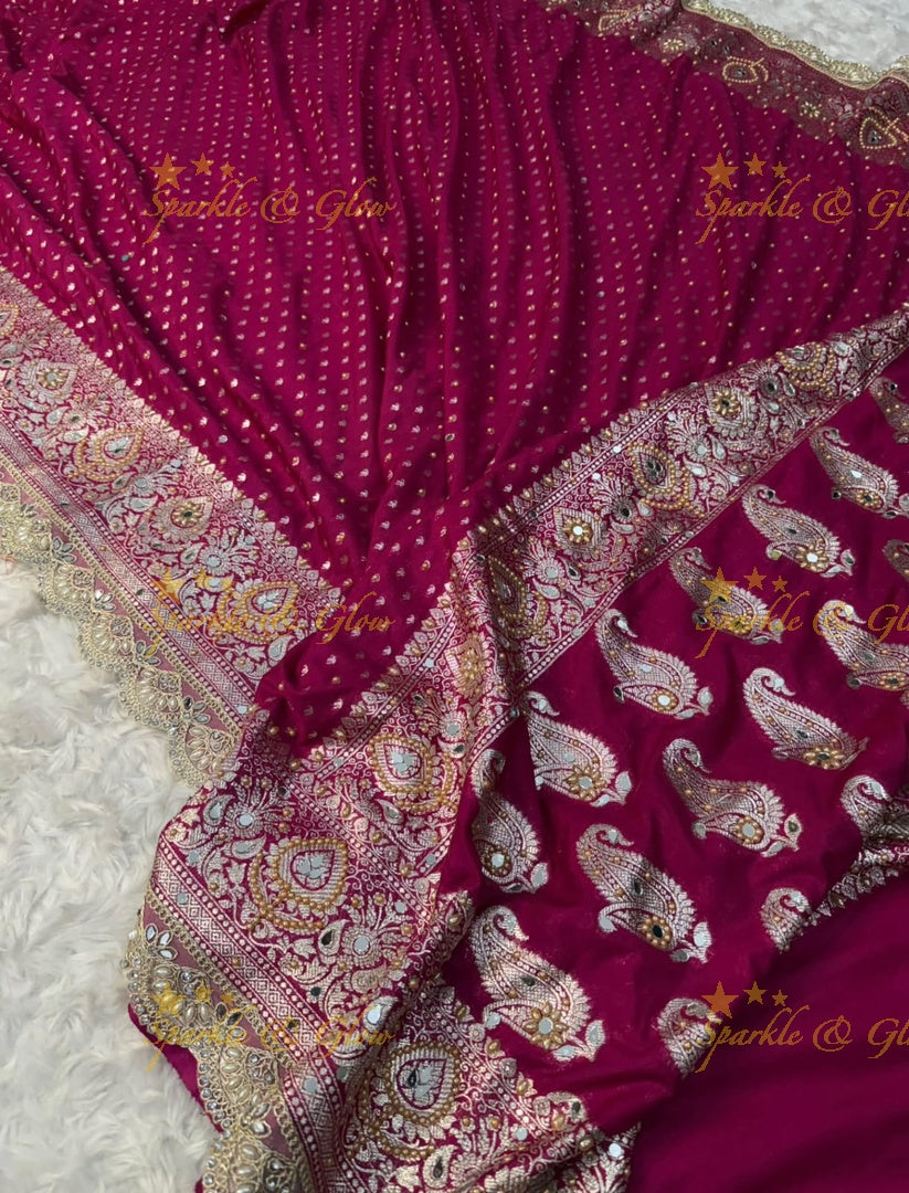 Banarasi Designer Saree - Elevate Your Wedding Look