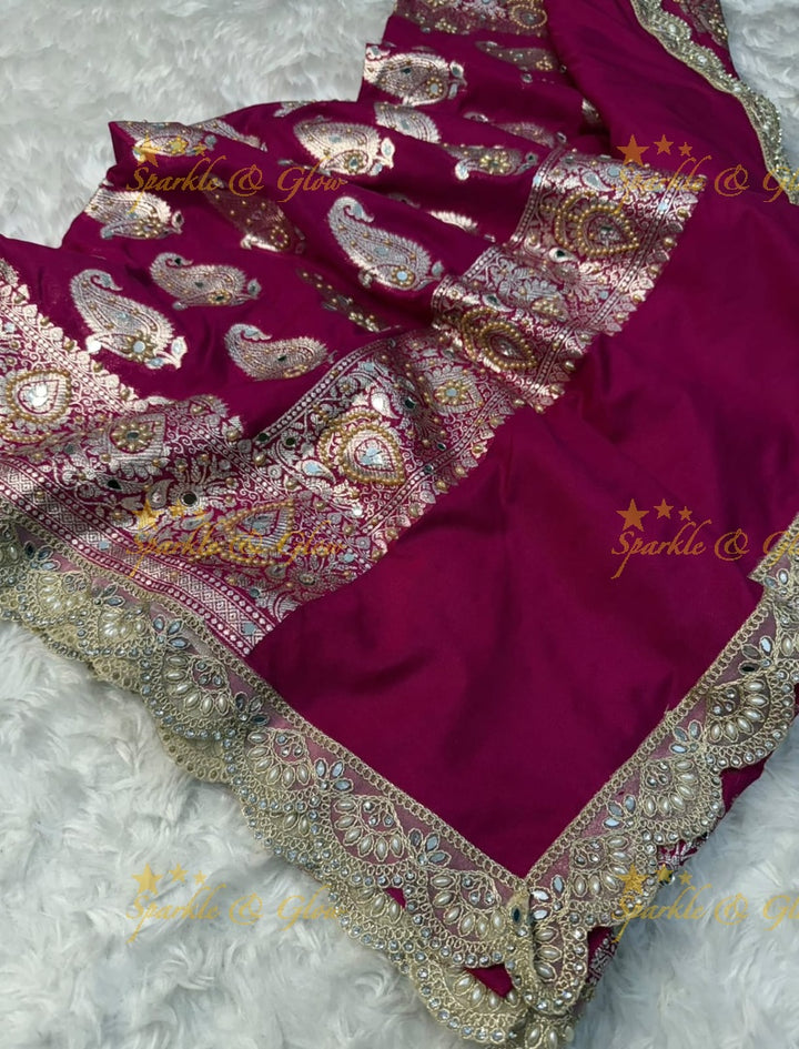 Banarasi Designer Saree - Elevate Your Wedding Look