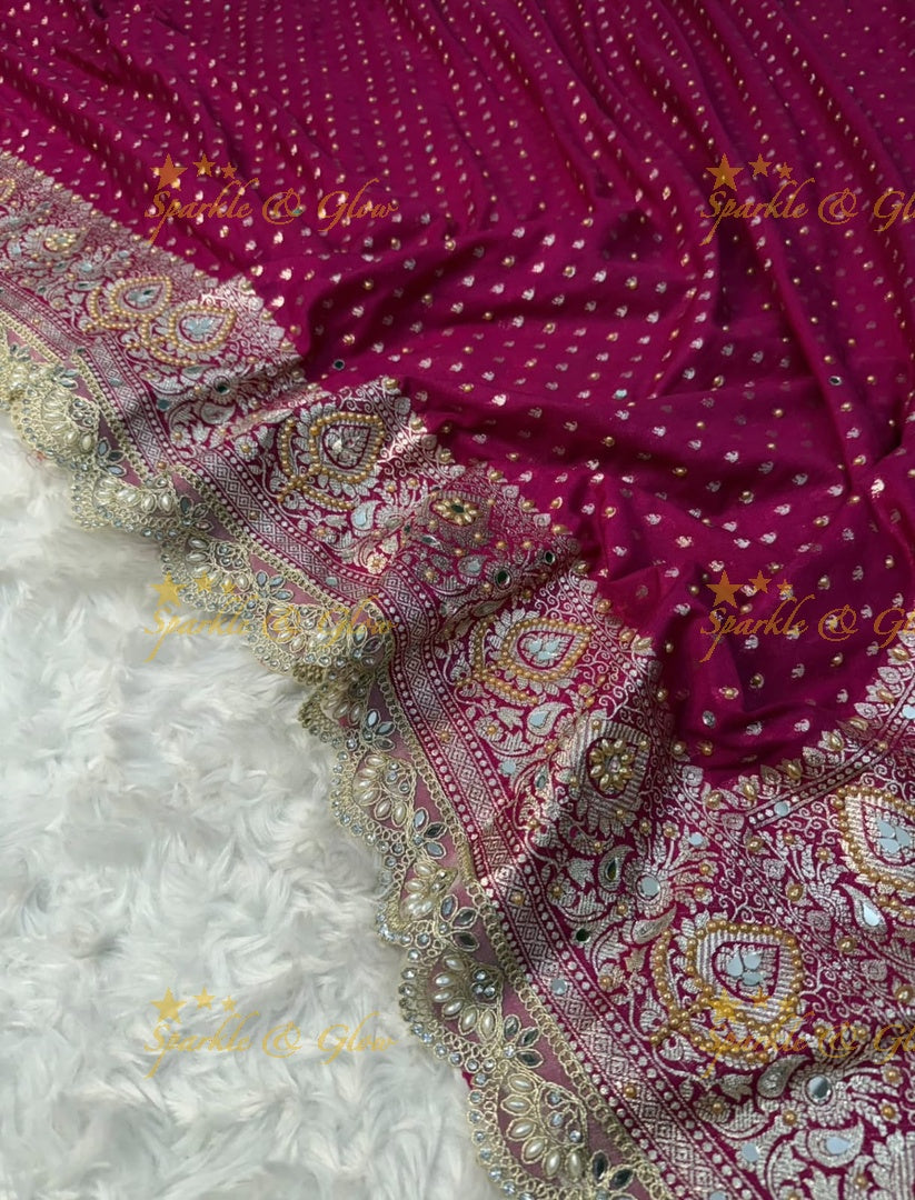 Banarasi Designer Saree - Elevate Your Wedding Look