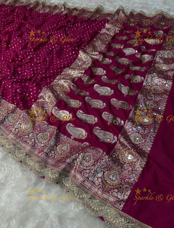 Banarasi Designer Saree - Elevate Your Wedding Look