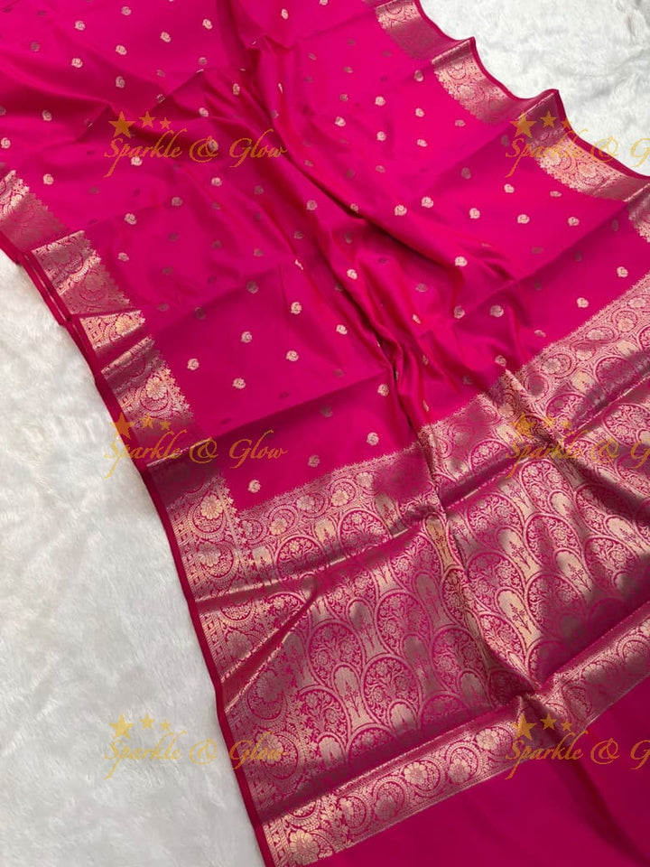 Luxurious Banarasi Silk Saree with Zari for Weddings