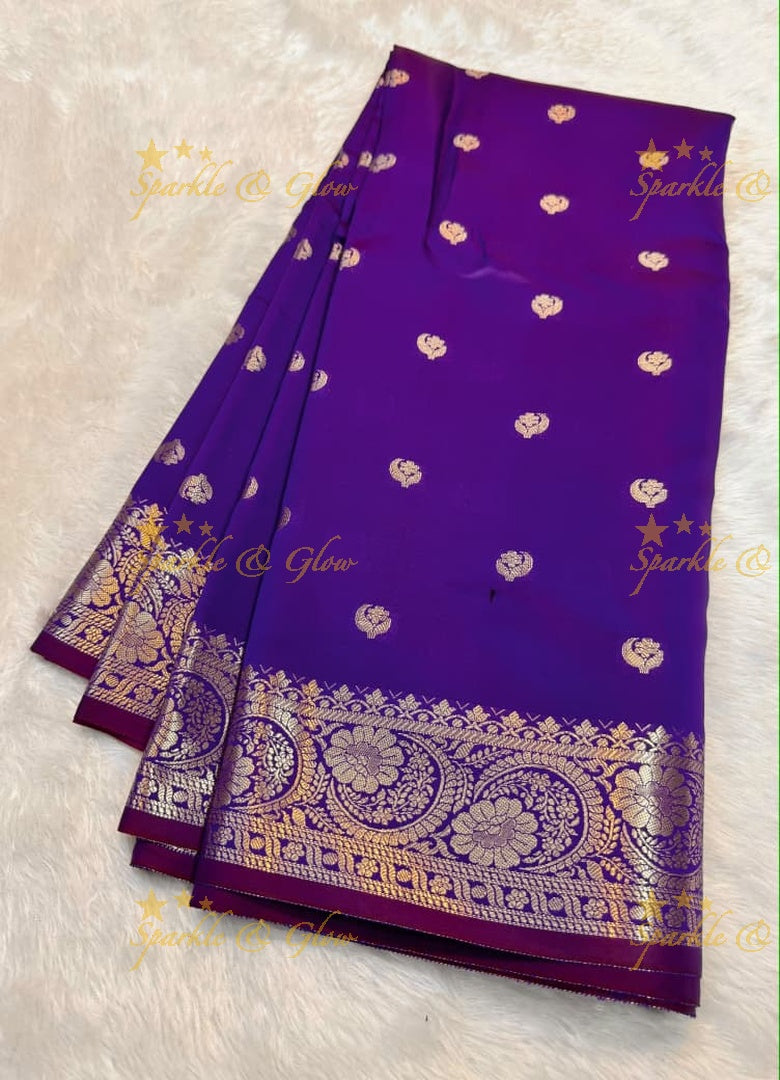 Luxurious Banarasi Silk Saree with Zari for Weddings