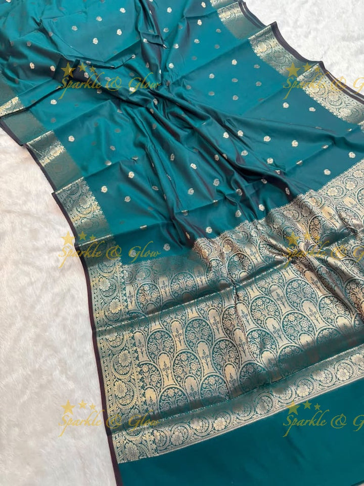 Luxurious Banarasi Silk Saree with Zari for Weddings