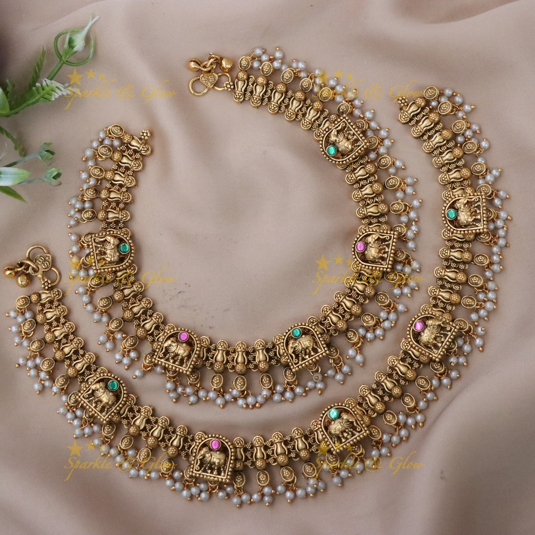 Exquisite Festival Anklet Design