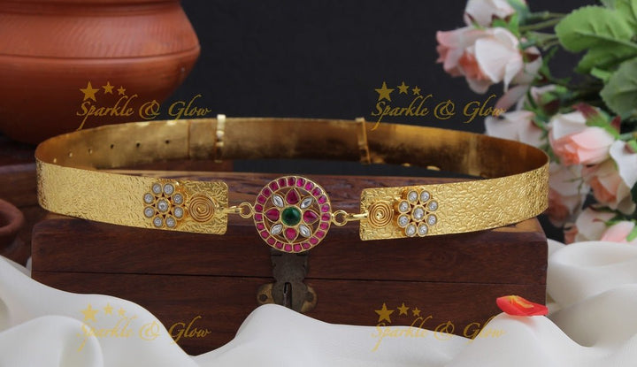 Jadau Floral Hipbelt - KIDS HIPBELT - Sparkle and Glow - 