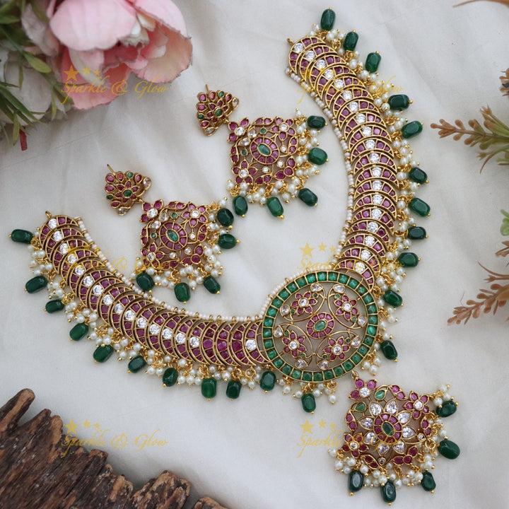 Gold Plated Necklace Set - Perfect for Occasions