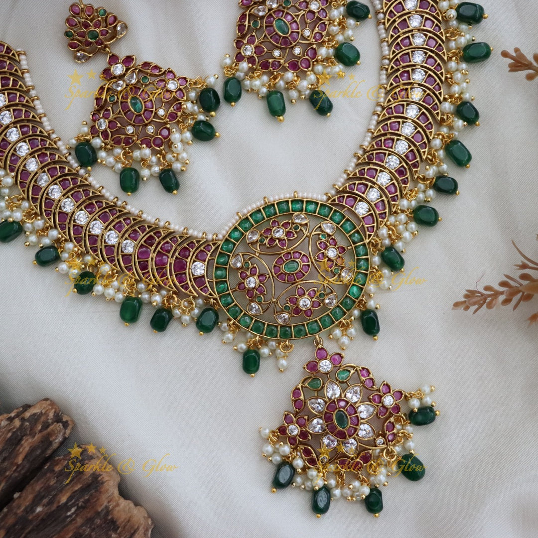 Gold Plated Necklace Set - Perfect for Occasions