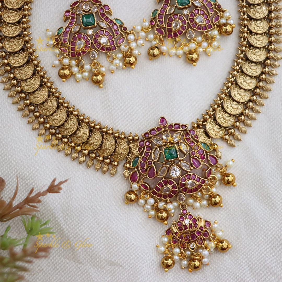 Exquisite Gold-Plated Necklace for Festive Weddings