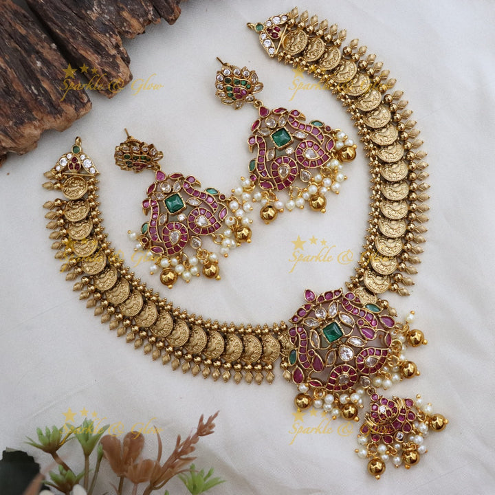 Exquisite Gold-Plated Necklace for Festive Weddings