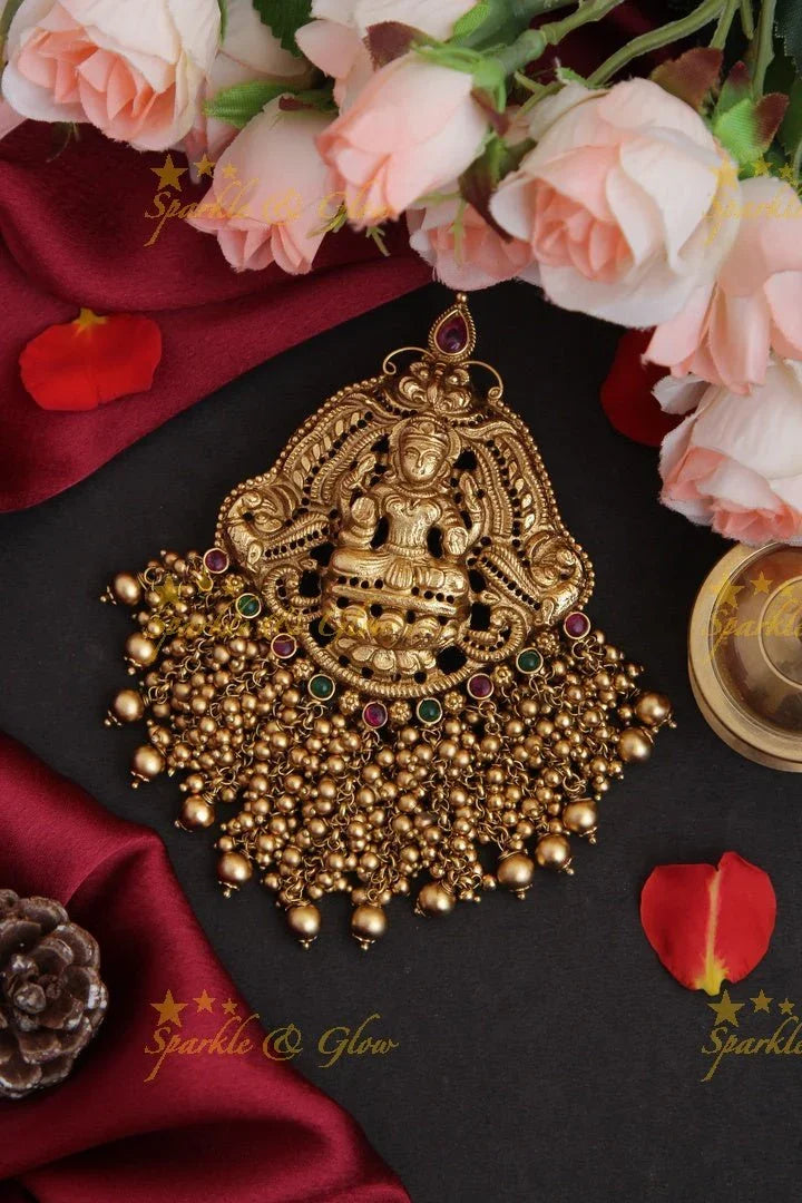Multi Pearl cluster gold alike nagas hair pin - Sparkle and Glow
