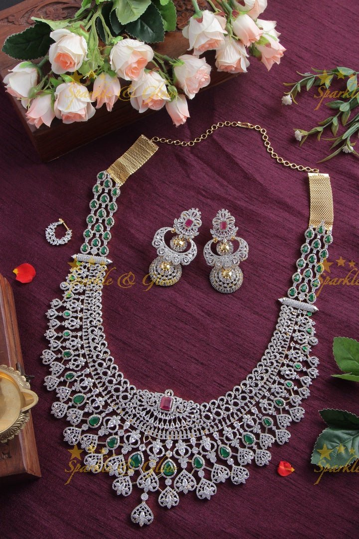 Silver Replica Exquisite GJ polish haram - Sparkle and Glow - Back Thread - 