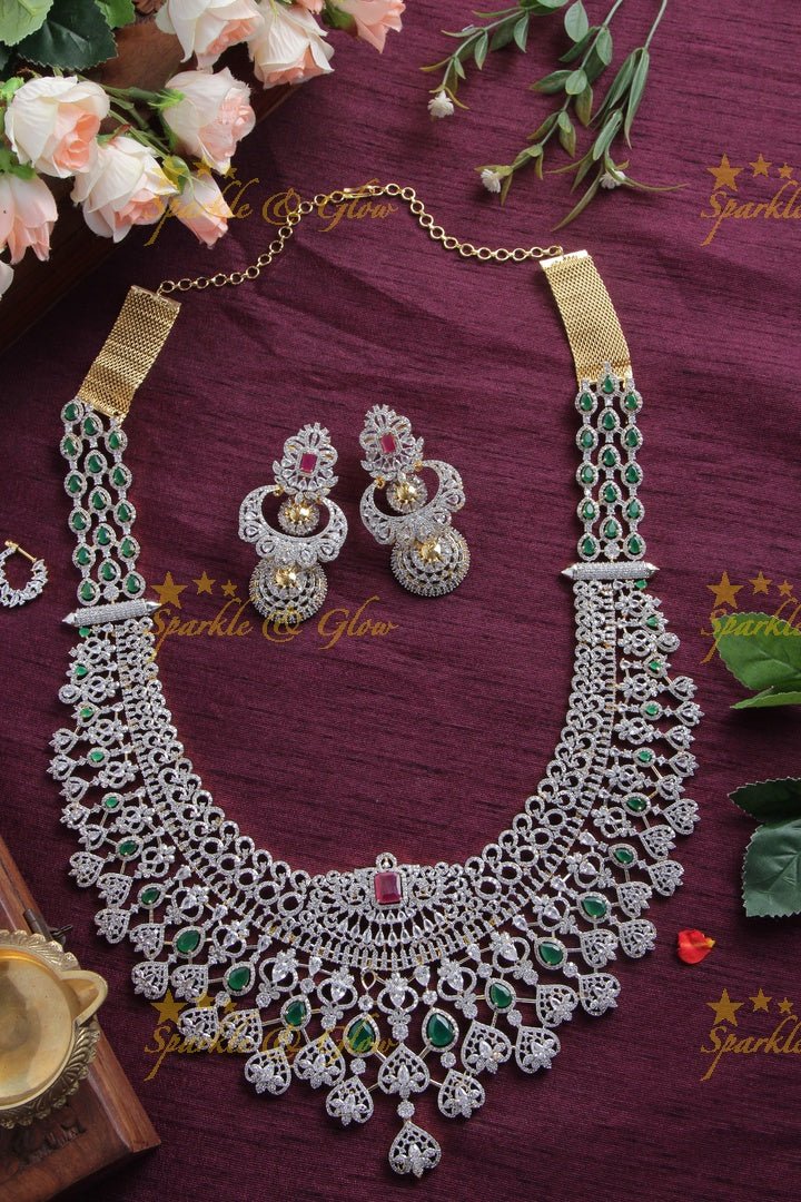 Silver Replica Exquisite GJ polish haram - Sparkle and Glow - Back Thread - 