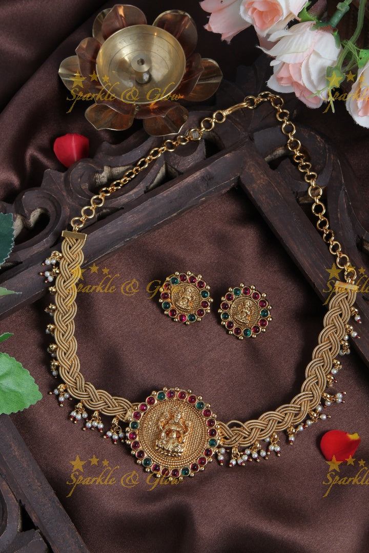 Antique Lakshmi Pendent Choker