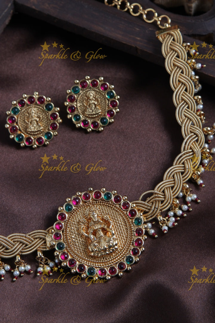 Antique Lakshmi Pendent Choker