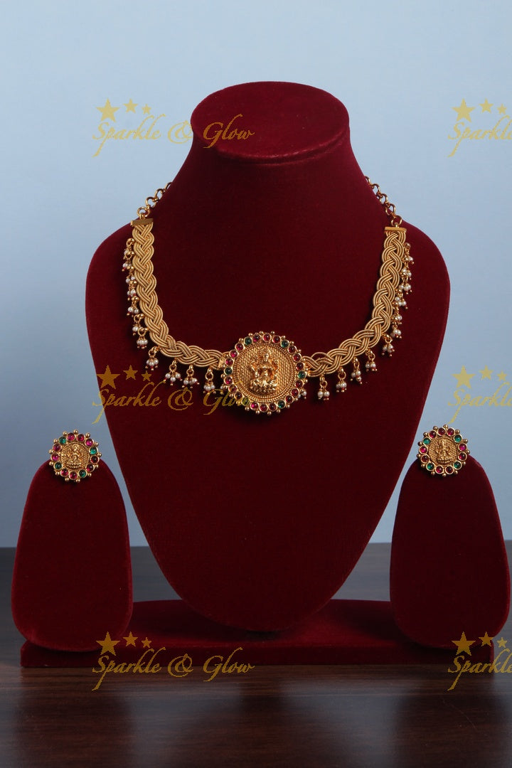 Antique Lakshmi Pendent Choker
