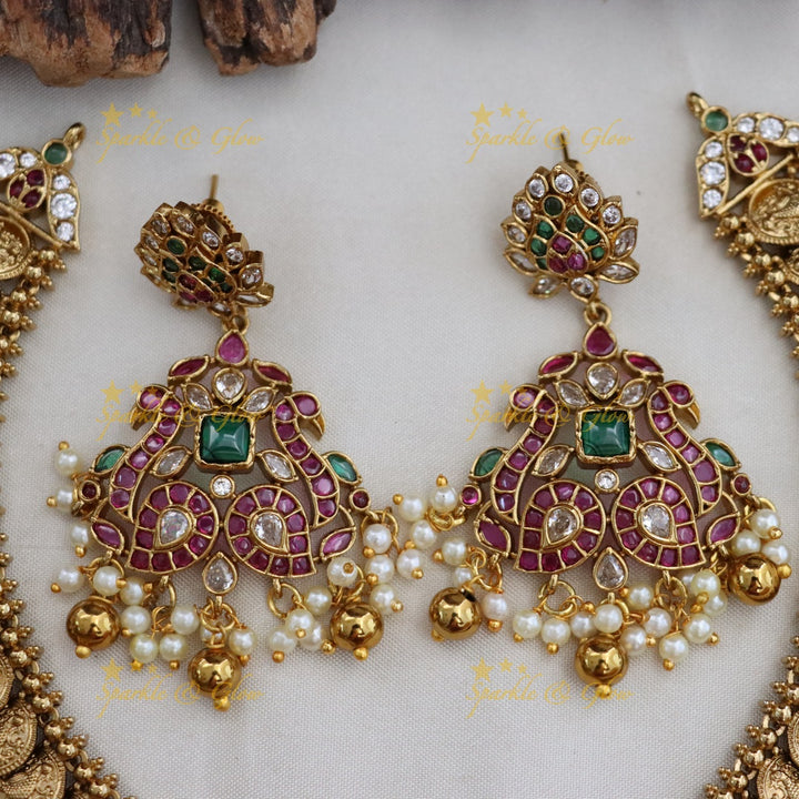 Exquisite Gold-Plated Necklace for Festive Weddings
