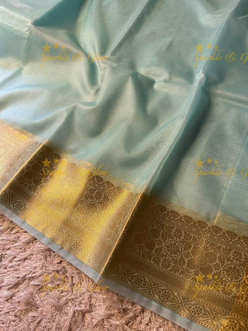 Premium Banarasi Tissue Organza Saree for Weddings