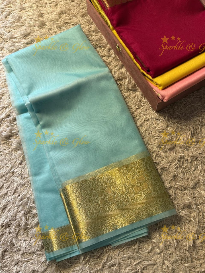 Premium Banarasi Tissue Organza Saree for Weddings