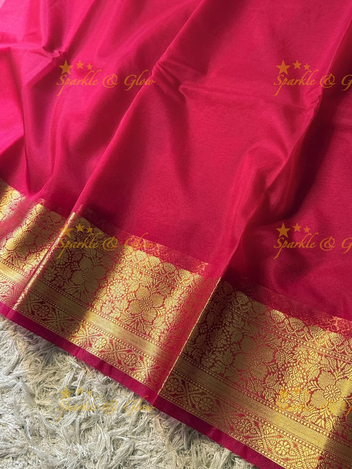 Premium Banarasi Tissue Organza Saree for Weddings