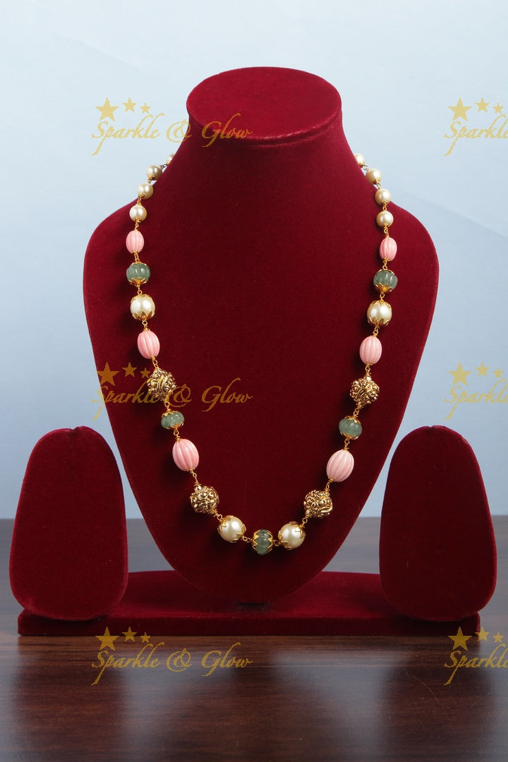 Beautiful Multi Coloured Pearl Mala