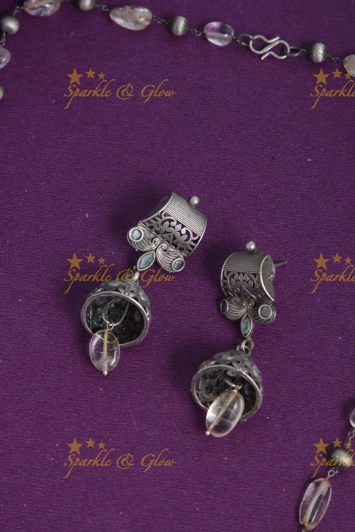 Exclusive Meenakari work Pendant Bead Chain - Sparkle and Glow