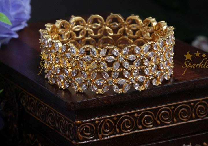 Floral design AD Bangles