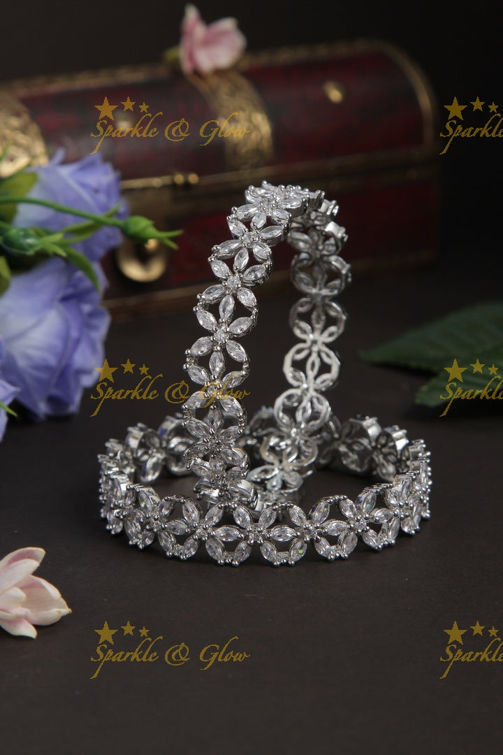 Floral design AD Bangles