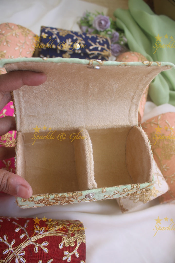 Embroidered 6 inch bangle box