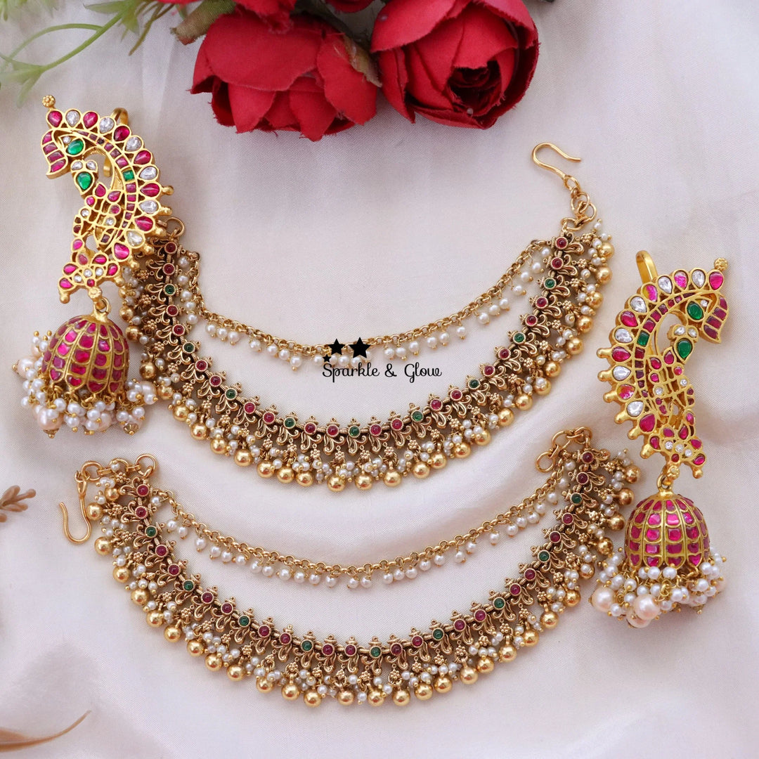 Let your jhumkas do the talking… earchain adds the attitude 🔥
Wedding Season Sale Get 15% discount on sitewide
Get Free Gift Above 10k
Get Free Shipping above 7.5k &30k(Domestic&
International)
Get 7% discount on First Order
1.ID E-14539,EC-25918
2.ID E-19470,EC-6778
3.ID E-9111,EC-12849
4.ID E-2770,EC-14729
5.ID E-18702,EC-25897
6.ID E-6298,EC-6778
7.ID E-23724,EC-20202
8.ID E-25847,EC-23754
9.ID ID E-13491,EC-18778
10.ID E-24929,EC-23478
Visit website to place your order, link in the bio
www.sparkleandgl