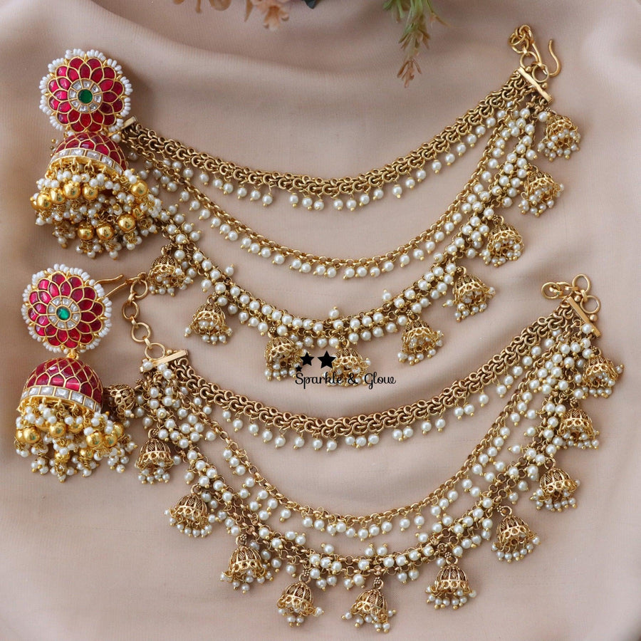 Let your jhumkas do the talking… earchain adds the attitude 🔥
Wedding Season Sale Get 15% discount on sitewide
Get Free Gift Above 10k
Get Free Shipping above 7.5k &30k(Domestic&
International)
Get 7% discount on First Order
1.ID E-14539,EC-25918
2.ID E-19470,EC-6778
3.ID E-9111,EC-12849
4.ID E-2770,EC-14729
5.ID E-18702,EC-25897
6.ID E-6298,EC-6778
7.ID E-23724,EC-20202
8.ID E-25847,EC-23754
9.ID ID E-13491,EC-18778
10.ID E-24929,EC-23478
Visit website to place your order, link in the bio
www.sparkleandgl