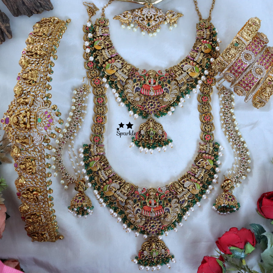 Not just jewellery—this bridal set is your main character moment.
Wedding Season Sale Get 15% discount on sitewide
Get Free Gift Above 10k
Get Free Shipping above 7.5k &30k(Domestic&
International)
Get 7% discount on First Order
1.ID L-27684,S-27697,C-26099,E-12105,EC-18778,M-24491,H-27377,B-24356
2.ID L-27680,S-27720,C-26101,E-12105,EC-18778,H-27165,M-24490
3.ID L-27647,S-27725,C-26099,E-6298,EC-2147,H-27353,M-16119
4.ID L-27680,S-27720,C-26101,E-12105,EC-17038,H-27377,M-24492
5.ID L-27688,S-27751,C-26101,