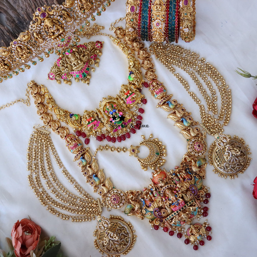 Not just jewellery—this bridal set is your main character moment.
Wedding Season Sale Get 15% discount on sitewide
Get Free Gift Above 10k
Get Free Shipping above 7.5k &30k(Domestic&
International)
Get 7% discount on First Order
1.ID L-27684,S-27697,C-26099,E-12105,EC-18778,M-24491,H-27377,B-24356
2.ID L-27646,S-27697,C-26101,E-6298,EC-18778,H-27165,M-24490
3.ID L-27647,S-27725,C-26099,E-6298,EC-2147,H-27353,M-16119
4.ID L-27646,S-27720,C-26101,E-12105,EC-17038,H-27377,M-24492
5.ID L-27688,S-27751,C-26101,E