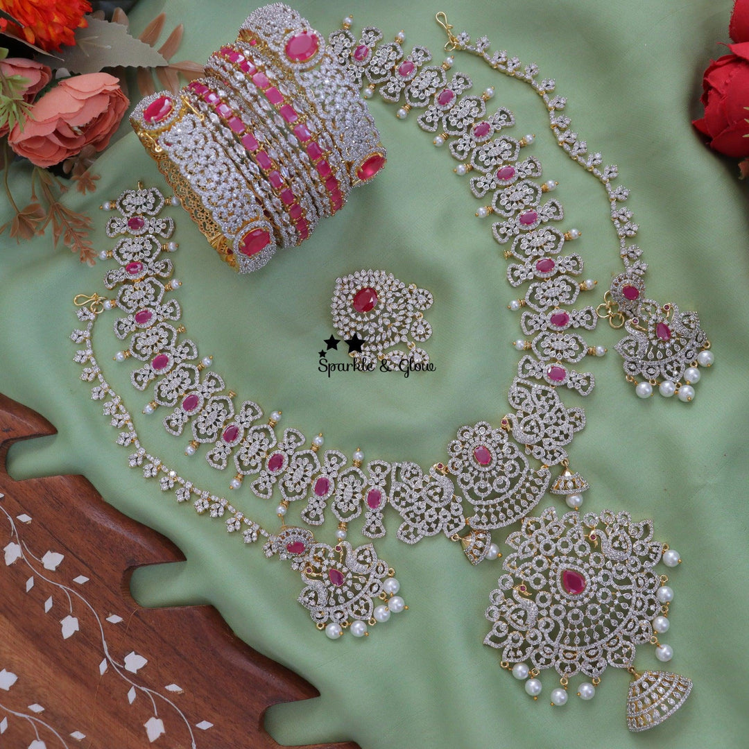 Sparkle like diamonds, shine like a bride — AD long necklace magic
Wedding Season Sale Get 15% discount on sitewide
Get Free Gift Above 10k
Get Free Shipping above 7.5k &30k(Domestic&
International)
Get 7% discount on First Order
1.ID L-12391,EC-16199,M-23930,B-4809
2.ID L-10100,EC-21663,M-23893,B-17495
3.ID L-22258,EC-22381,M-18166
4.ID L-12406,EC-17269,M-23904
5.ID L-10107,EC-21552,M-23904
6.ID 27858
7.ID 27858
8.ID L-4636,EC-23665,M-23896
9.ID  27347
10.ID L-10068,EC-16767
Visit website to place your ord