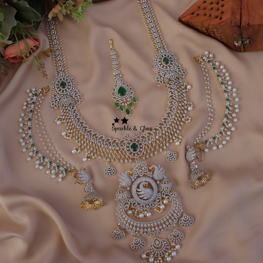 Sparkle like diamonds, shine like a bride — AD long necklace magic
Wedding Season Sale Get 15% discount on sitewide
Get Free Gift Above 10k
Get Free Shipping above 7.5k &30k(Domestic&
International)
Get 7% discount on First Order
1.ID L-12391,EC-16199,M-23930,B-4809
2.ID L-10100,EC-21663,M-23893,B-17495
3.ID L-22258,EC-22381,M-18166
4.ID L-12406,EC-17269,M-23904
5.ID L-10107,EC-21552,M-23904
6.ID 27858
7.ID 27858
8.ID L-4636,EC-23665,M-23896
9.ID  27347
10.ID L-10068,EC-16767
Visit website to place your ord