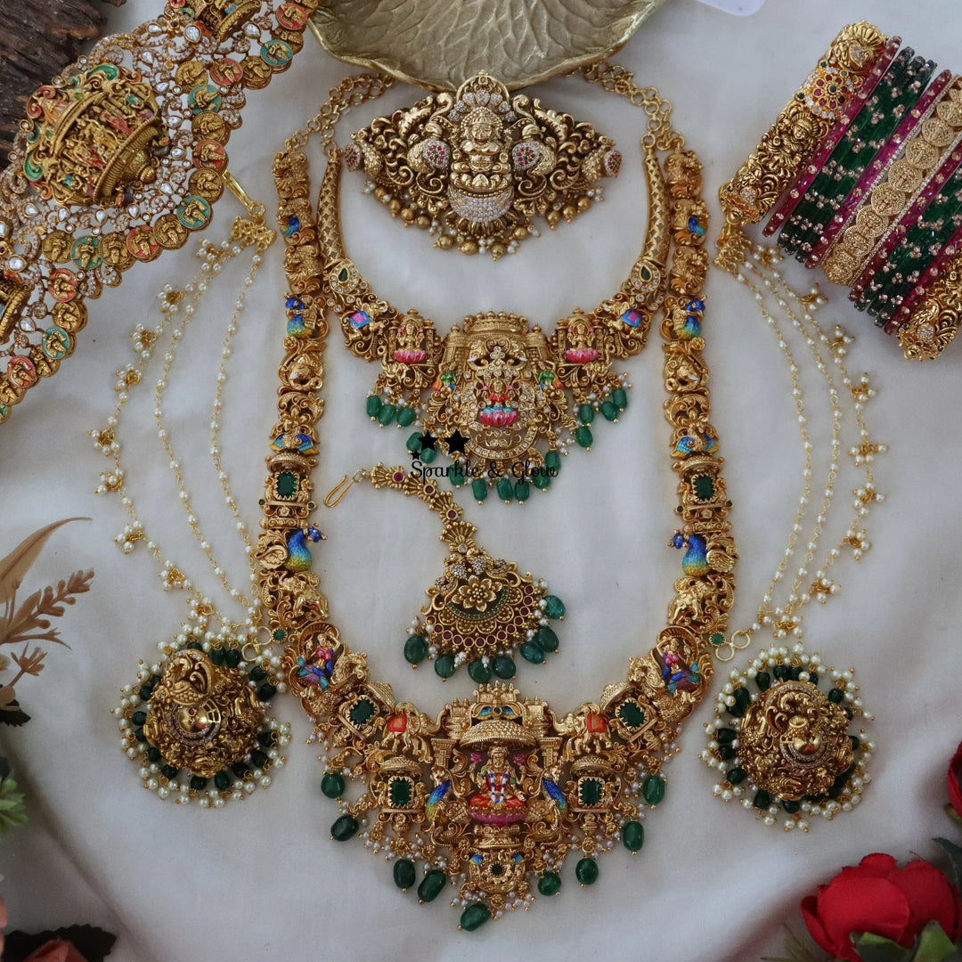 Not just jewellery—this bridal set is your main character moment.
Wedding Season Sale Get 15% discount on sitewide
Get Free Gift Above 10k
Get Free Shipping above 7.5k &30k(Domestic&
International)
Get 7% discount on First Order
1.ID L-27684,S-27697,C-26099,E-12105,EC-18778,M-24491,H-27377,B-24356
2.ID L-27680,S-27720,C-26101,E-12105,EC-18778,H-27165,M-24490
3.ID L-27647,S-27725,C-26099,E-6298,EC-2147,H-27353,M-16119
4.ID L-27680,S-27720,C-26101,E-12105,EC-17038,H-27377,M-24492
5.ID L-27688,S-27751,C-26101,
