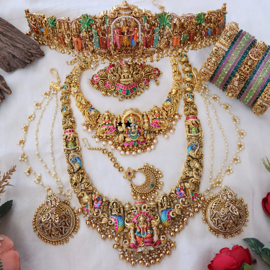 Not just jewellery—this bridal set is your main character moment.
Wedding Season Sale Get 15% discount on sitewide
Get Free Gift Above 10k
Get Free Shipping above 7.5k &30k(Domestic&
International)
Get 7% discount on First Order
1.ID L-27684,S-27697,C-26099,E-12105,EC-18778,M-24491,H-27377,B-24356
2.ID L-27680,S-27720,C-26101,E-12105,EC-18778,H-27165,M-24490
3.ID L-27647,S-27725,C-26099,E-6298,EC-2147,H-27353,M-16119
4.ID L-27680,S-27720,C-26101,E-12105,EC-17038,H-27377,M-24492
5.ID L-27688,S-27751,C-26101,