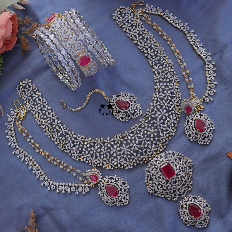 Sparkle like diamonds, shine like a bride — AD long necklace magic
Wedding Season Sale Get 15% discount on sitewide
Get Free Gift Above 10k
Get Free Shipping above 7.5k &30k(Domestic&
International)
Get 7% discount on First Order
1.ID L-12391,EC-16199,M-23930,B-4809
2.ID L-10100,EC-21663,M-23893,B-17495
3.ID L-22258,EC-22381,M-18166
4.ID L-12406,EC-17269,M-23904
5.ID L-10107,EC-21552,M-23904
6.ID 27858
7.ID 27858
8.ID L-4636,EC-23665,M-23896
9.ID  27347
10.ID L-10068,EC-16767
Visit website to place your ord