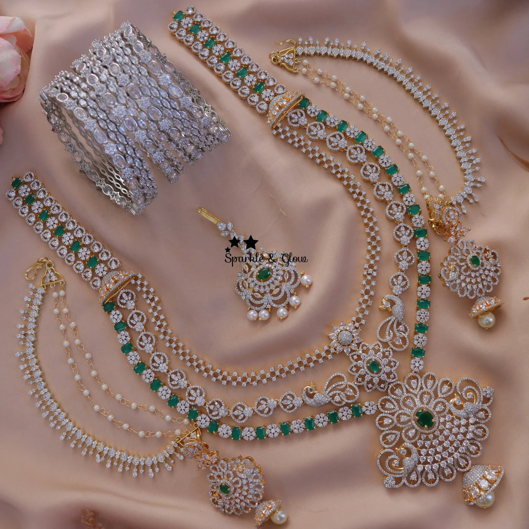 Sparkle like diamonds, shine like a bride — AD long necklace magic
Wedding Season Sale Get 15% discount on sitewide
Get Free Gift Above 10k
Get Free Shipping above 7.5k &30k(Domestic&
International)
Get 7% discount on First Order
1.ID L-12391,EC-16199,M-23930,B-4809
2.ID L-10100,EC-21663,M-23893,B-17495
3.ID L-22258,EC-22381,M-18166
4.ID L-12406,EC-17269,M-23904
5.ID L-10107,EC-21552,M-23904
6.ID 27858
7.ID 27858
8.ID L-4636,EC-23665,M-23896
9.ID  27347
10.ID L-10068,EC-16767
Visit website to place your ord