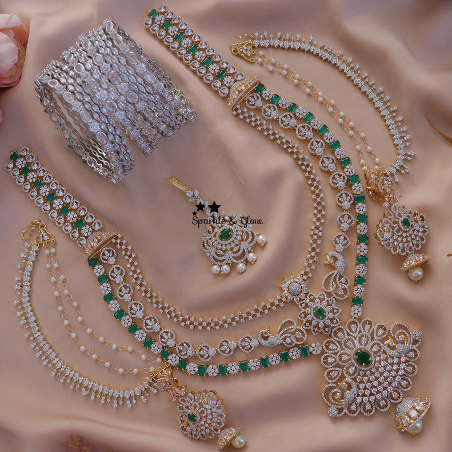 Sparkle like diamonds, shine like a bride — AD long necklace magic
Wedding Season Sale Get 15% discount on sitewide
Get Free Gift Above 10k
Get Free Shipping above 7.5k &30k(Domestic&
International)
Get 7% discount on First Order
1.ID L-12391,EC-16199,M-23930,B-4809
2.ID L-10100,EC-21663,M-23893,B-17495
3.ID L-22258,EC-22381,M-18166
4.ID L-12406,EC-17269,M-23904
5.ID L-10107,EC-21552,M-23904
6.ID 27858
7.ID 27858
8.ID L-4636,EC-23665,M-23896
9.ID  27347
10.ID L-10068,EC-16767
Visit website to place your ord