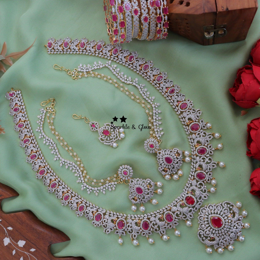 Sparkle like diamonds, shine like a bride — AD long necklace magic
Wedding Season Sale Get 15% discount on sitewide
Get Free Gift Above 10k
Get Free Shipping above 7.5k &30k(Domestic&
International)
Get 7% discount on First Order
1.ID L-12391,EC-16199,M-23930,B-4809
2.ID L-10100,EC-21663,M-23893,B-17495
3.ID L-22258,EC-22381,M-18166
4.ID L-12406,EC-17269,M-23904
5.ID L-10107,EC-21552,M-23904
6.ID 27858
7.ID 27858
8.ID L-4636,EC-23665,M-23896
9.ID  27347
10.ID L-10068,EC-16767
Visit website to place your ord