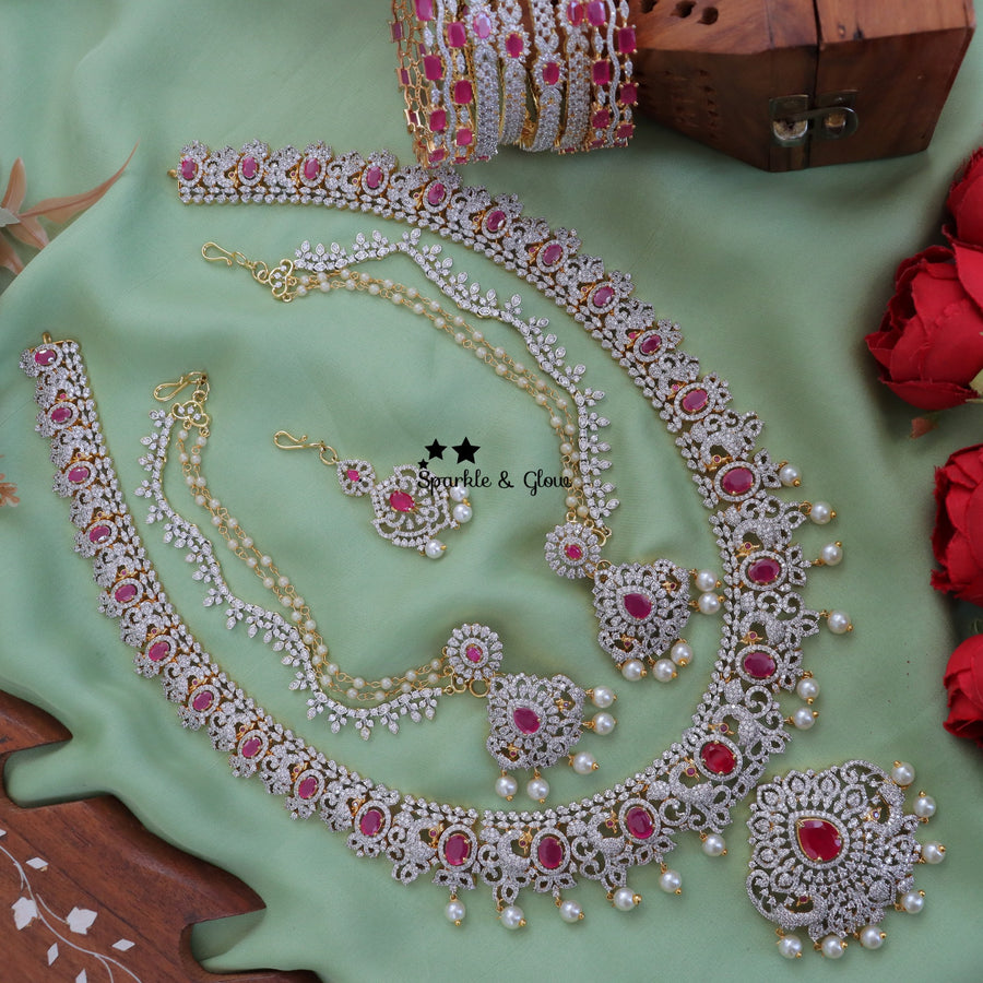 Sparkle like diamonds, shine like a bride — AD long necklace magic
Wedding Season Sale Get 15% discount on sitewide
Get Free Gift Above 10k
Get Free Shipping above 7.5k &30k(Domestic&
International)
Get 7% discount on First Order
1.ID L-12391,EC-16199,M-23930,B-4809
2.ID L-10100,EC-21663,M-23893,B-17495
3.ID L-22258,EC-22381,M-18166
4.ID L-12406,EC-17269,M-23904
5.ID L-10107,EC-21552,M-23904
6.ID 27858
7.ID 27858
8.ID L-4636,EC-23665,M-23896
9.ID  27347
10.ID L-10068,EC-16767
Visit website to place your ord