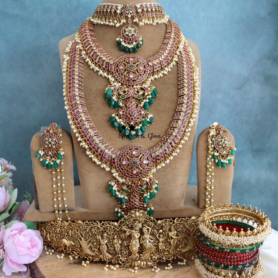 Turn heads like a queen with timeless Guttapusalu bridal elegance ✨
Wedding Season Sale Get 15% discount on sitewide
Get Free Gift Above 10k
Get Free Shipping above 7.5k &30k(Domestic&
International)
Get 7% discount on First Order
1.ID L-7133,M-13644,S-6895,C-11363,E-23959,EC-19434,H-27545
2.ID L-27516,M-27545,S-27515,C-27546,E-23443,EC-15296,H-13644
3.ID L-27531,M-27539,S-27532,S2-27540,C-27556,E-23438,EC-15296,H-27493
4.ID L-27508,M-27549,S-27506,S2-27556,C-27559,E-23959,H-27493
5.ID L-27488,M-27518,S-274