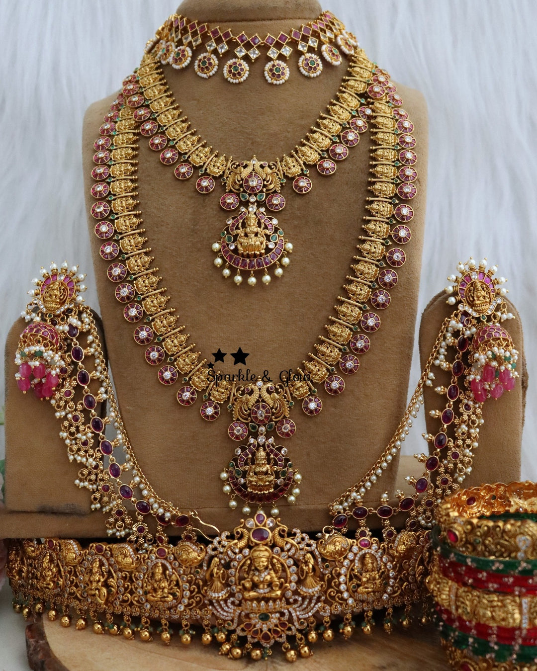 The necklace that turns a bride into a queen 👰
Wedding Season Sale Get 15% discount on sitewide
Get Free Gift Above 10k
Get Free Shipping above 7.5k &30k(Domestic&
International)
Get 7% discount on First Order
1.ID L-27495,S-27494,C-27501,E-23959,EC-27929,H-27173,B-24427
2.ID L-27525,S-27526,C-26065,E-23438,EC-27929,H-3500,B-24427
3.ID L-27557,S-27558,C-27559,EC-27931,H-25660,B-24719
4.ID L-27530,S-27529,C-27501,EC-12850,H-25660,B-24719
5.ID L-27499,S-27498,C-26099,E-23438,EC-27929,H-27165,B-24427
6.ID L-2