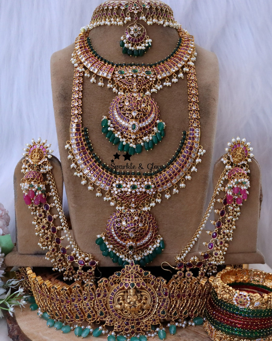 The necklace that turns a bride into a queen 👰
Wedding Season Sale Get 15% discount on sitewide
Get Free Gift Above 10k
Get Free Shipping above 7.5k &30k(Domestic&
International)
Get 7% discount on First Order
1.ID L-27495,S-27494,C-27501,E-23959,EC-27929,H-27173,B-24427
2.ID L-27525,S-27526,C-26065,E-23438,EC-27929,H-3500,B-24427
3.ID L-27557,S-27558,C-27559,EC-27931,H-25660,B-24719
4.ID L-27530,S-27529,C-27501,EC-12850,H-25660,B-24719
5.ID L-27499,S-27498,C-26099,E-23438,EC-27929,H-27165,B-24427
6.ID L-2