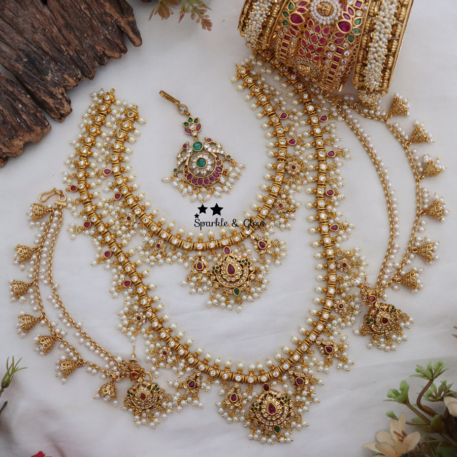 A Royal Legacy Around Your Neck
Wedding Season Sale Get 15% discount on sitewide
Get Free Gift Above 10k
Get Free Shipping above 7.5k &30k(Domestic&
International)
Get 7% discount on First Order
Visit website to place your order, link in the bio
www.sparkleandglow.co.in
1.ID L-27487,S-27486,E-23438,M-26862,EC-18795,B-27452_2_4,24595
2.ID L-27530,S-27529,E-23438,EC-25897,M-26862,B-27452_2_4,27440_2_6
3.ID L-27508,S-27543,EC-9534,M-27335,B-16717,24717
4.ID L-27551,S-27496,E-23438,EC-27929,B-27439_2_6,27452_2_