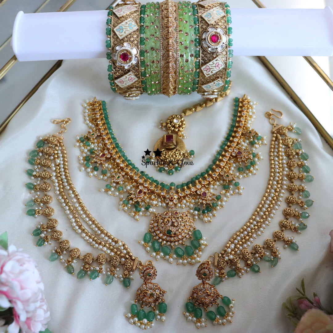 Pearls that speak bridal elegance ✨
Not just a set… a statement of tradition
Wedding Season Sale Get 15% discount on sitewide
Get Free Gift Above 10k
Get Free Shipping above 7.5k &30k(Domestic&
International)
Get 7% discount on First Order
Visit website to place your order, link in the bio
www.sparkleandglow.co.in
1.ID S-18027,EC-28326,M-26868,B-24595,24717
2.ID S-27503,EC-27951,M-25131,B-18963,27432_2_8
3.ID S-27535,EC-23315,M-26861,B-27439_2_8,16815
4.ID S-27553,EC-25915,M-26868,B-27439_2_8,16815
5.ID S-2