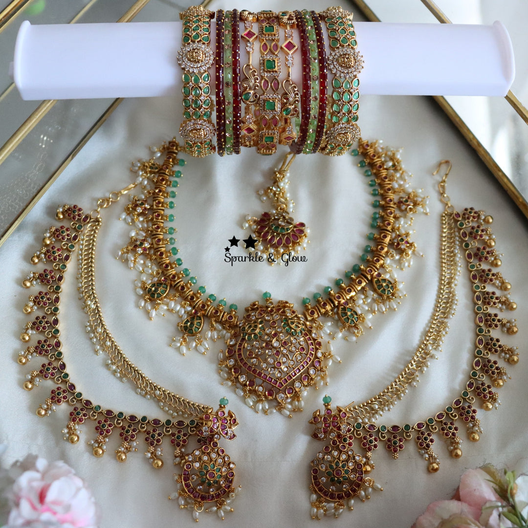 Pearls that speak bridal elegance ✨
Not just a set… a statement of tradition
Wedding Season Sale Get 15% discount on sitewide
Get Free Gift Above 10k
Get Free Shipping above 7.5k &30k(Domestic&
International)
Get 7% discount on First Order
Visit website to place your order, link in the bio
www.sparkleandglow.co.in
1.ID S-18027,EC-28326,M-26868,B-24595,24717
2.ID S-27503,EC-27951,M-25131,B-18963,27432_2_8
3.ID S-27535,EC-23315,M-26861,B-27439_2_8,16815
4.ID S-27553,EC-25915,M-26868,B-27439_2_8,16815
5.ID S-2