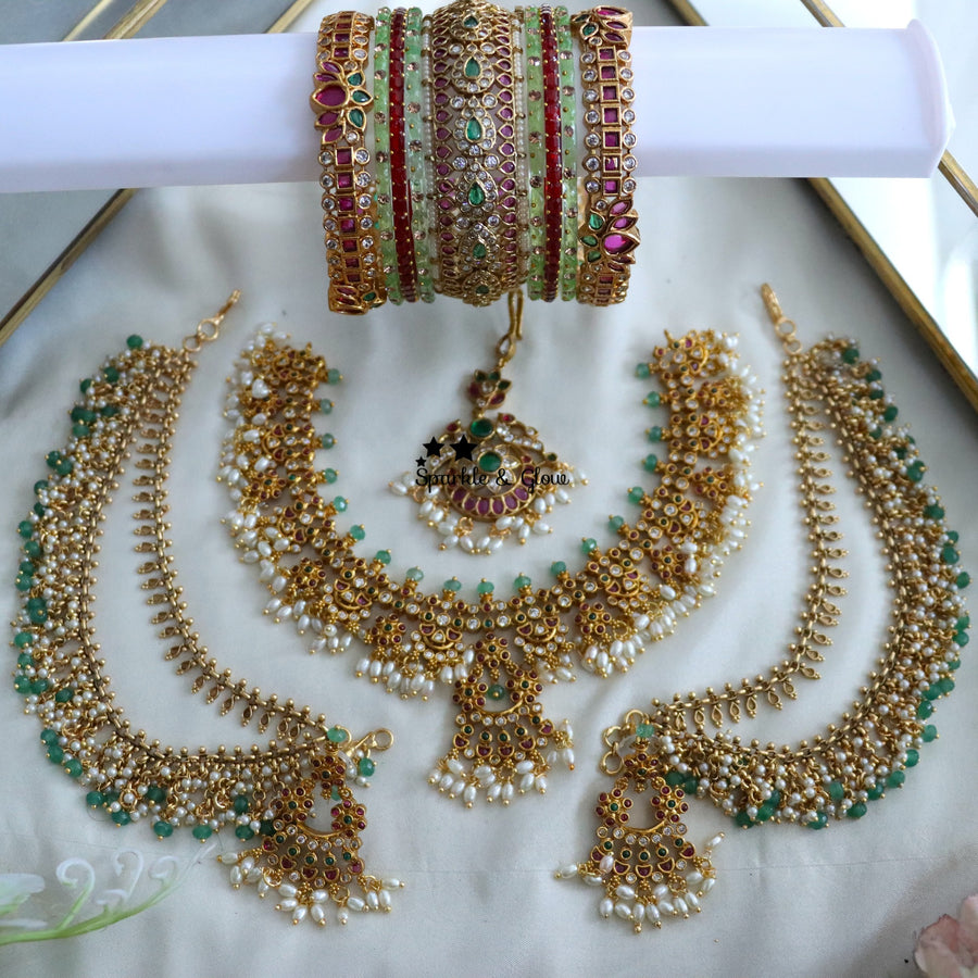 Pearls that speak bridal elegance ✨
Not just a set… a statement of tradition
Wedding Season Sale Get 15% discount on sitewide
Get Free Gift Above 10k
Get Free Shipping above 7.5k &30k(Domestic&
International)
Get 7% discount on First Order
Visit website to place your order, link in the bio
www.sparkleandglow.co.in
1.ID S-18027,EC-28326,M-26868,B-24595,24717
2.ID S-27503,EC-27951,M-25131,B-18963,27432_2_8
3.ID S-27535,EC-23315,M-26861,B-27439_2_8,16815
4.ID S-27553,EC-25915,M-26868,B-27439_2_8,16815
5.ID S-2
