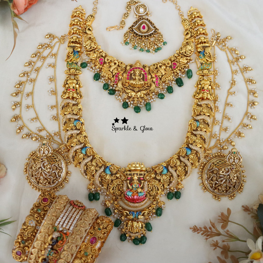 Turning brides into timeless queens 
Wedding Season Sale Get 15% discount on sitewide
Get Free Gift Above 10k
Get Free Shipping above 7.5k &30k(Domestic&
International)
Get 7% discount on First Order
Visit website to place your order, link in the bio
www.sparkleandglow.co.in
1.ID L-27727,S-27725,M-25108,EC-27927
2.ID L-27645,S-27699,M-16120,EC-14729
3.ID SET-27692,M-16120,EC-18795
4.ID SET-27691,EC-27928,B-27928
5.ID L-27678,S-27750,M-12054,EC-27926,B-24551
6.ID L-27683,S-27718,M-16120,EC-19434,B-24426
7.ID