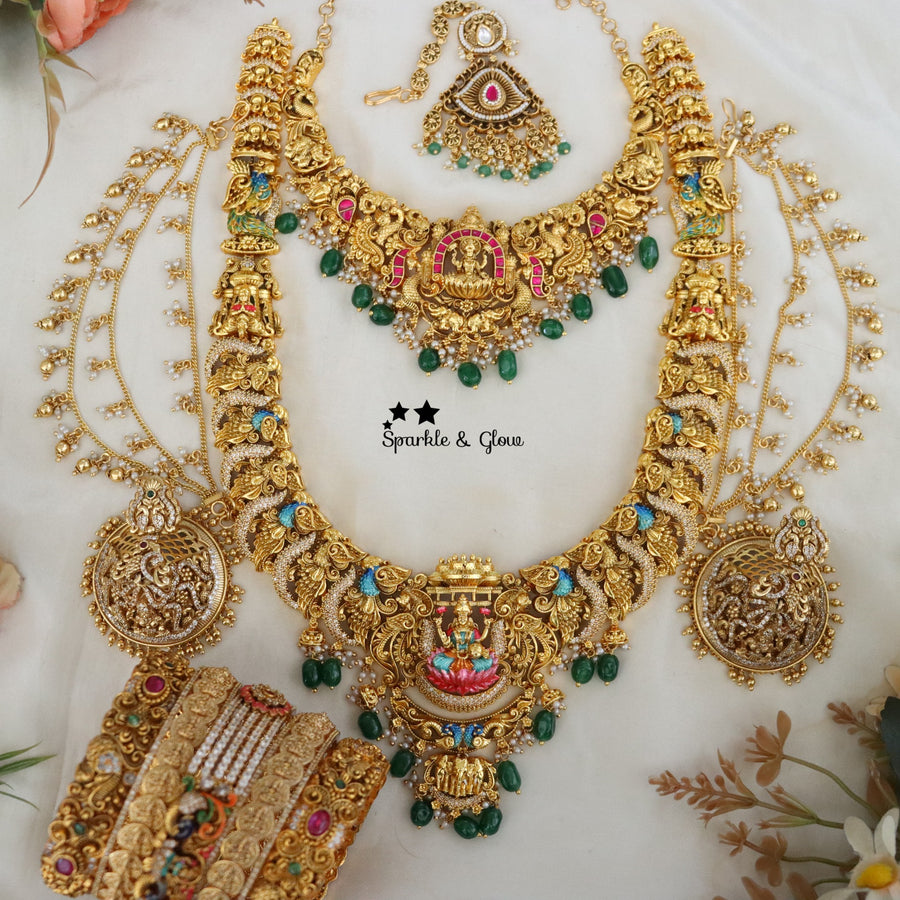 Turning brides into timeless queens 
Wedding Season Sale Get 15% discount on sitewide
Get Free Gift Above 10k
Get Free Shipping above 7.5k &30k(Domestic&
International)
Get 7% discount on First Order
Visit website to place your order, link in the bio
www.sparkleandglow.co.in
1.ID L-27727,S-27725,M-25108,EC-27927
2.ID L-27645,S-27699,M-16120,EC-14729
3.ID SET-27692,M-16120,EC-18795
4.ID SET-27691,EC-27928,B-27928
5.ID L-27678,S-27750,M-12054,EC-27926,B-24551
6.ID L-27683,S-27718,M-16120,EC-19434,B-24426
7.ID